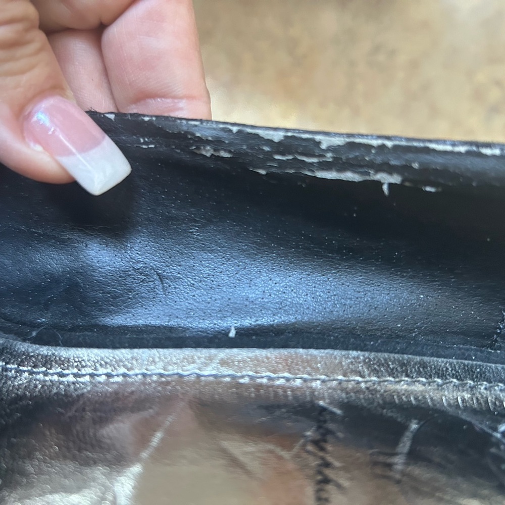 Baby Phat Y2K Black Stiletto Heels Vegan Leather Size 8.5 - Picture 10 of 10